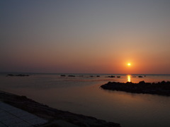 夜明け