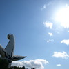 太陽の塔と太陽