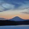 狭山湖越しの富士山　Ⅰ