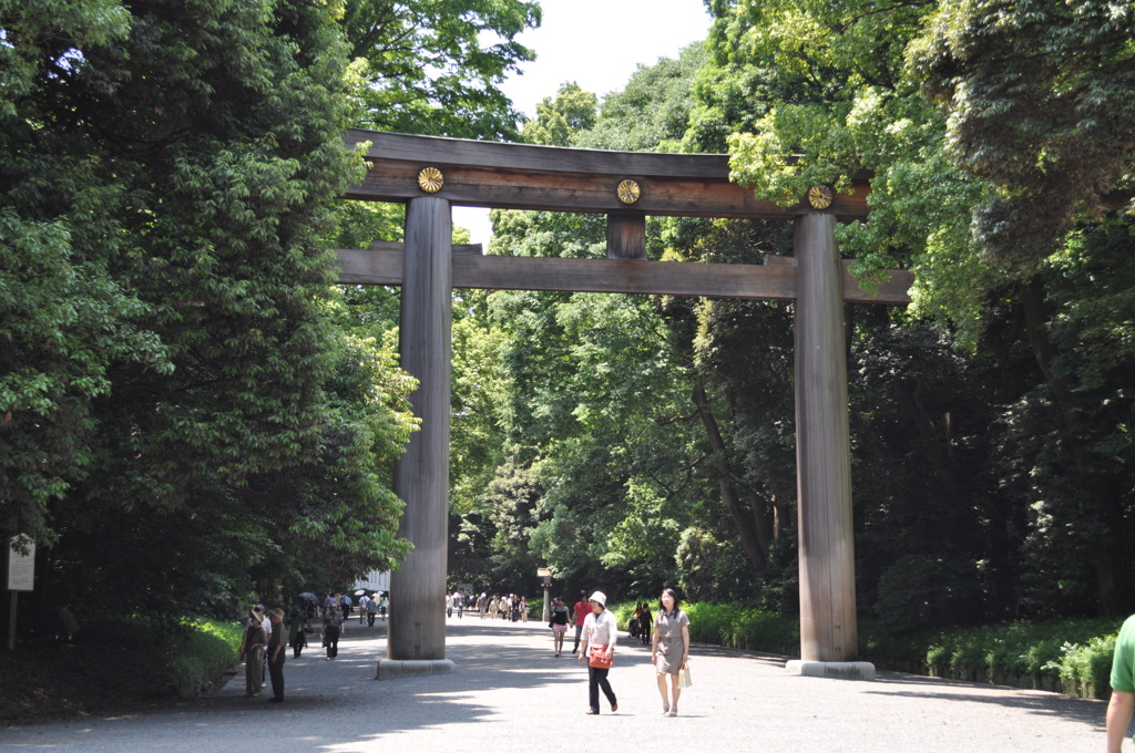 北門　鳥居