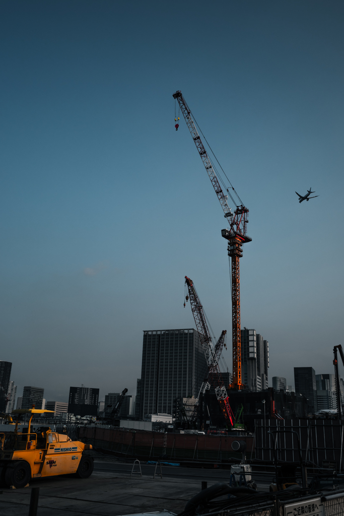 高輪ゲートウェイ駅周辺工事中