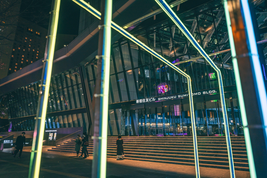 新宿イルミネーションスナップ