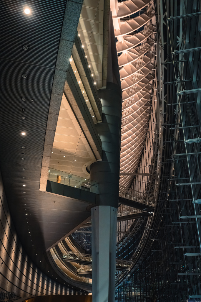 東京国際フォーラム　夜