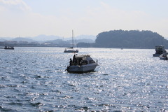 八景島付近の海