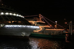 シーバス乗り場にて