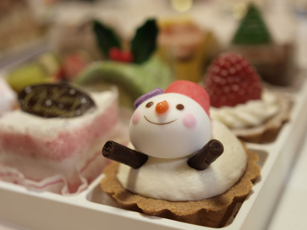 クリスマス雪だるま