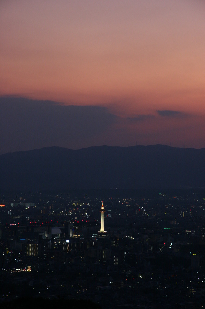 京都夕景