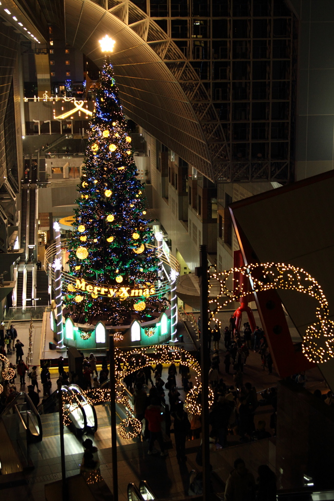 京都駅ビルクリスマス2012