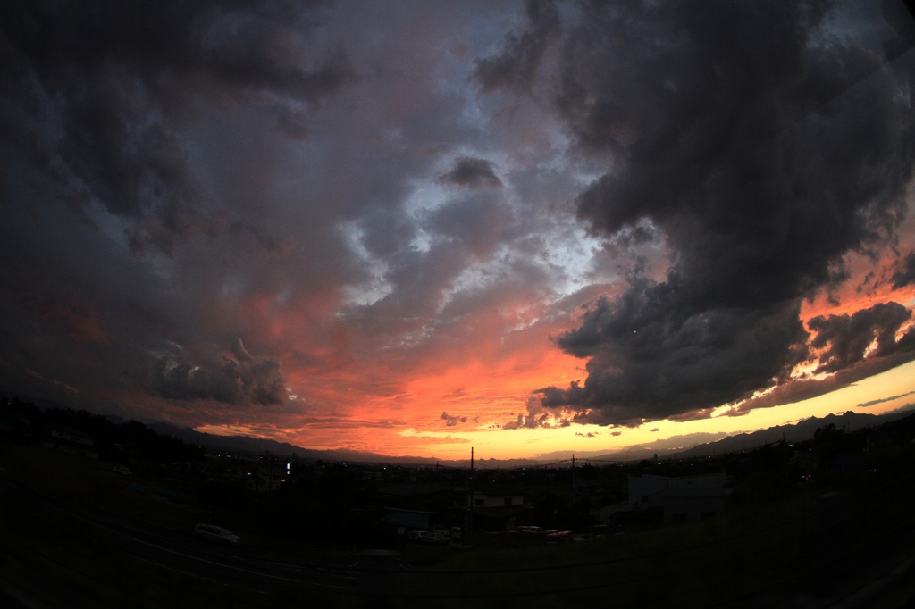 夕焼け ３