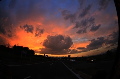 夕焼け 