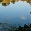 水面の空