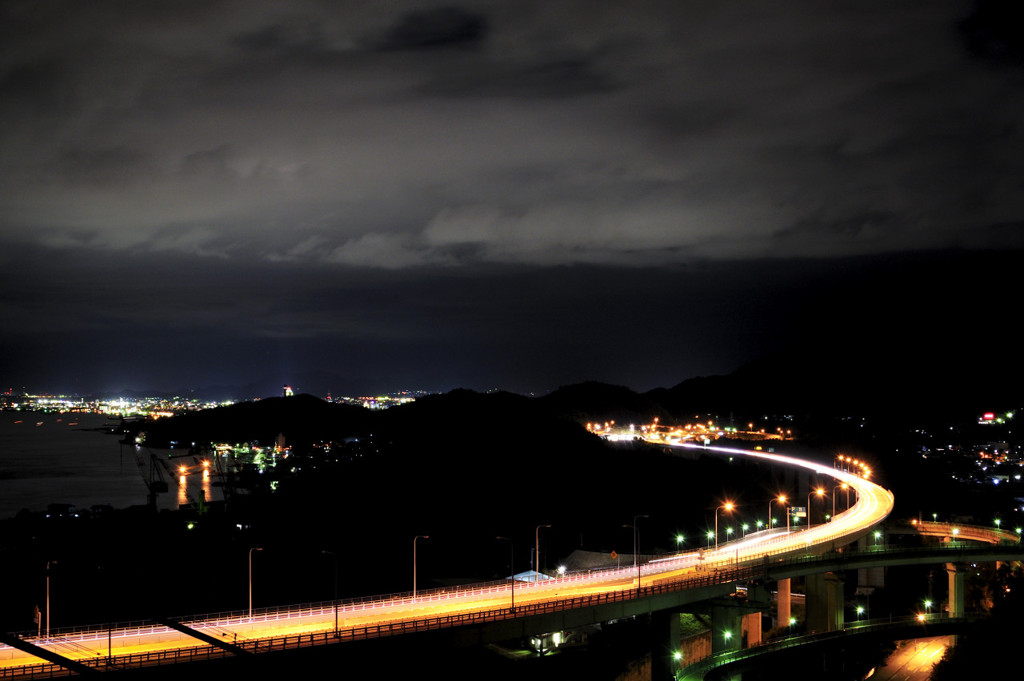 糸山公園からの夜景
