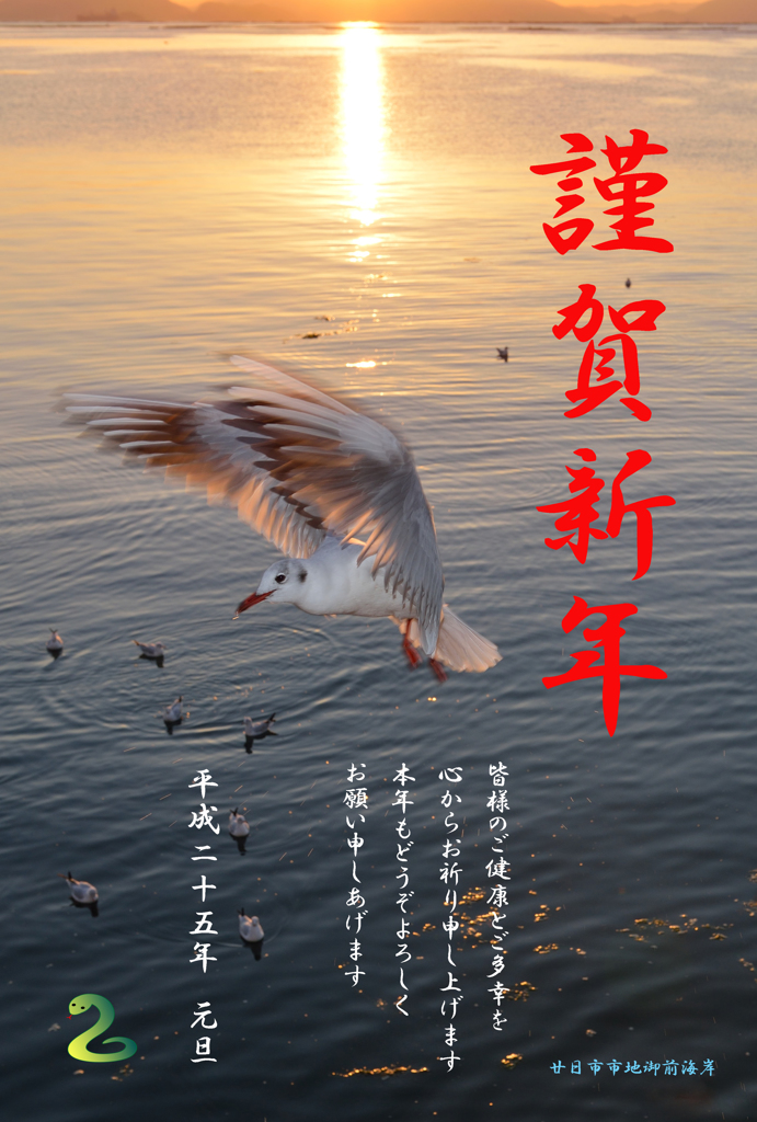 平成２５年年賀状