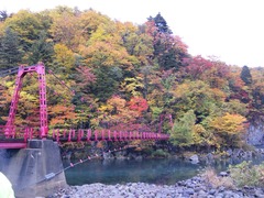 法体の滝の前