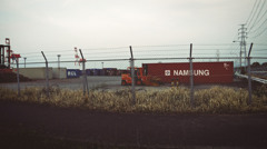 Container yard of twilight#2