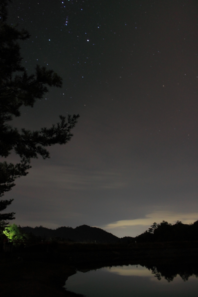 夜は更けて