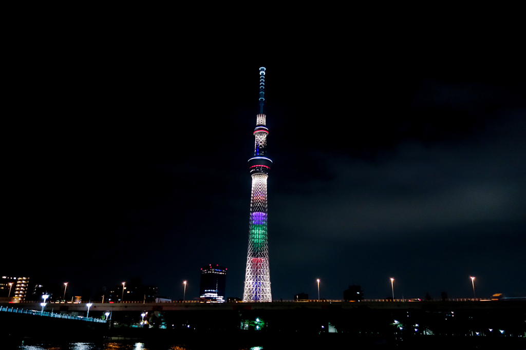 special ligths skytree