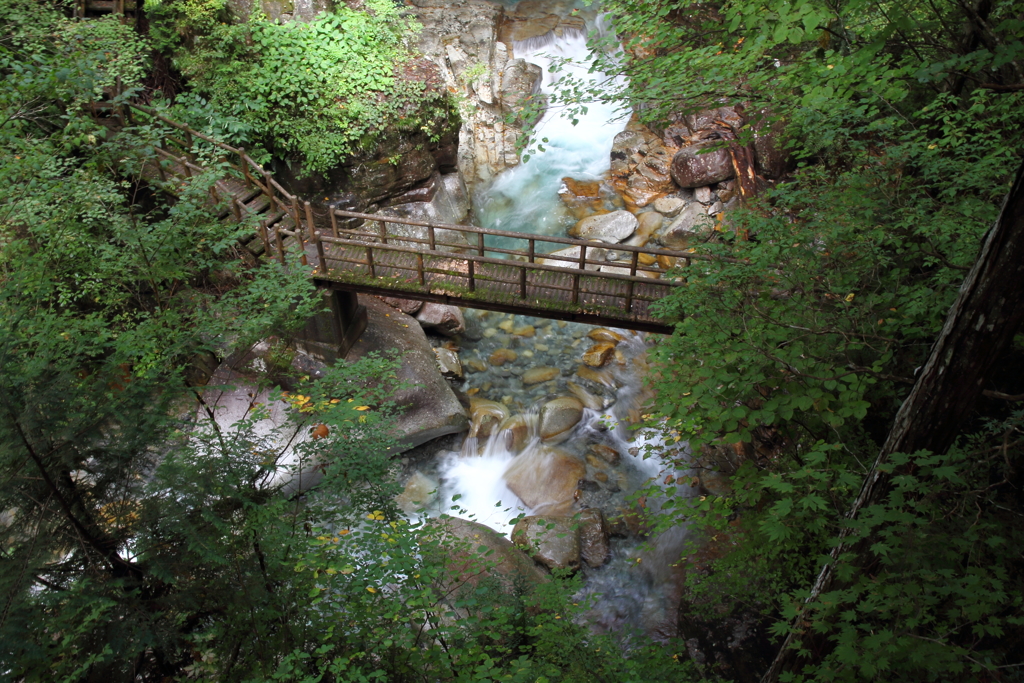 岐阜県 夕森公園 龍神の滝