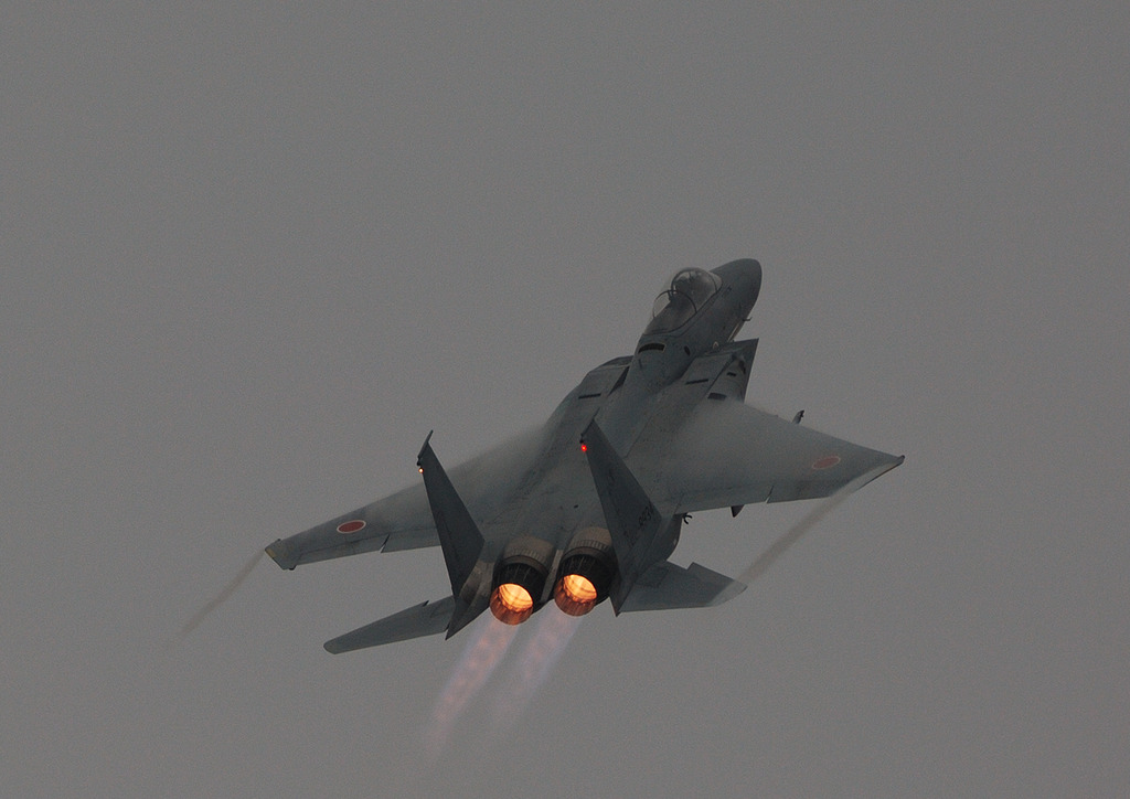 F-15J機動飛行-3@浜松