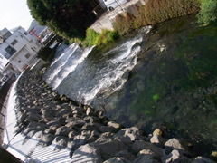 富士宮に流れる神田川