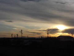 夕暮れ