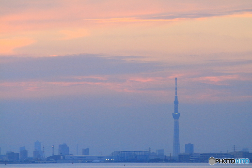 淡い空