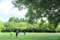 サッカー少年たち