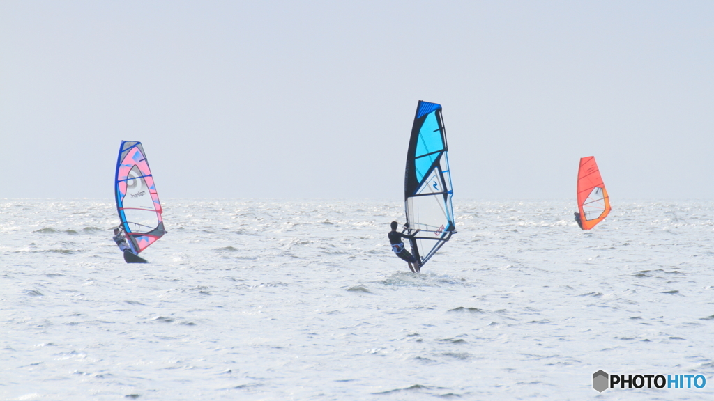 Colorful sails