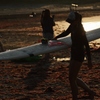 Evening surfer girl2