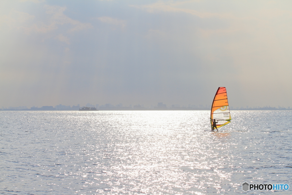 Lonely sailing