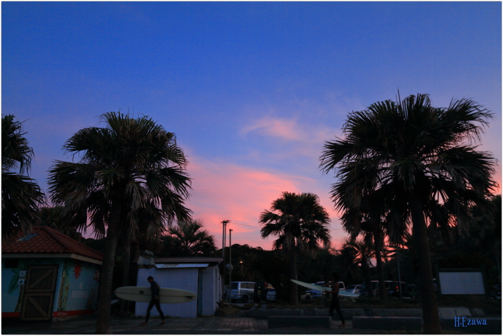 Beach evening