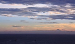 千葉から見た富士山Ⅰ
