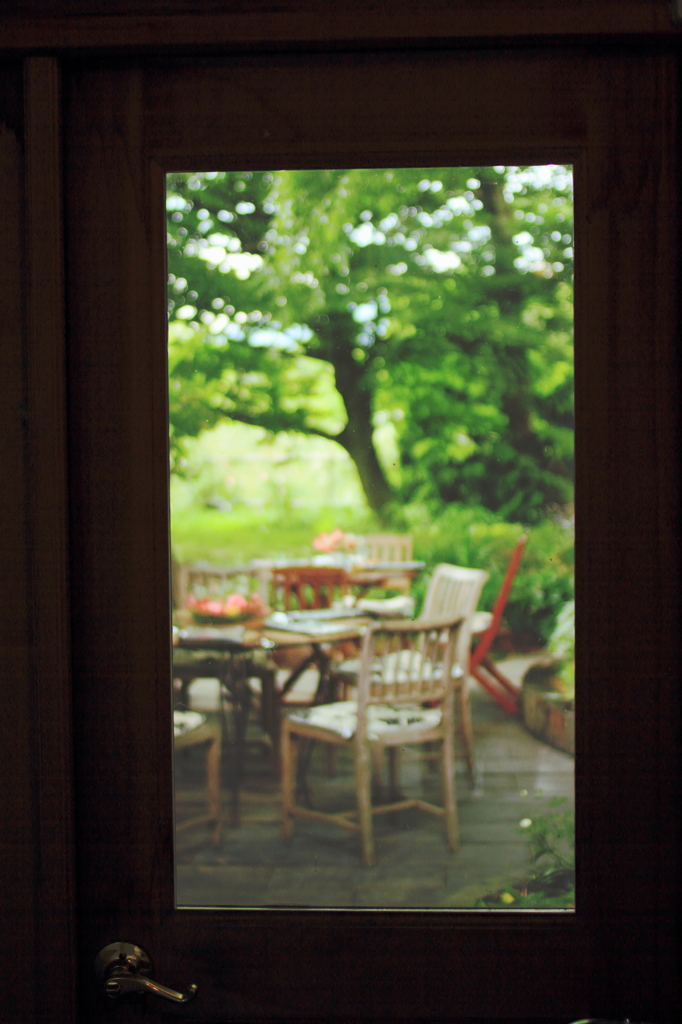 Window of the garden