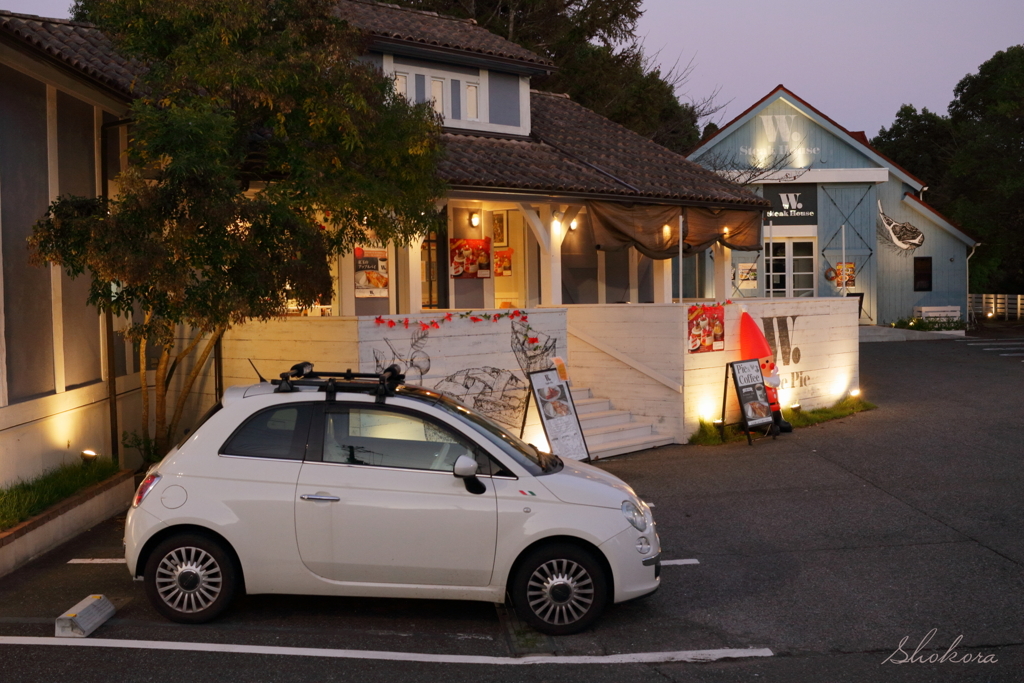 Apple pie store ~Fiat 500~