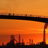 Sunset at Kisarazu Port
