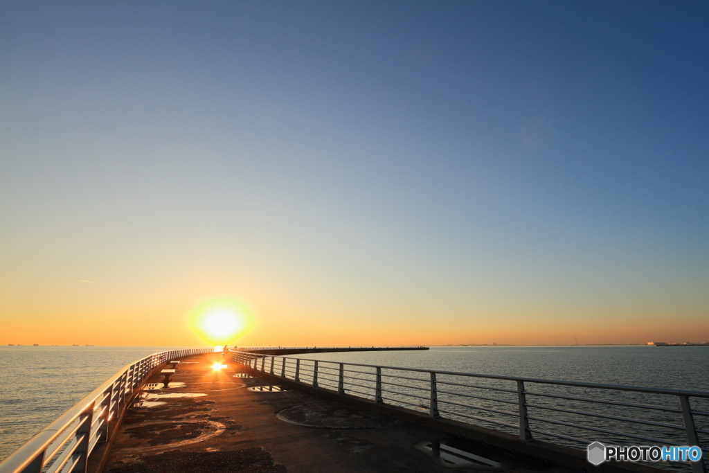 夕日桟橋Ⅱ