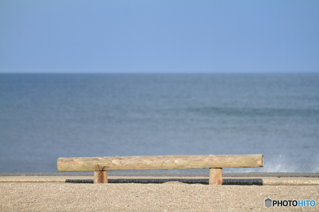 Bench by the sea