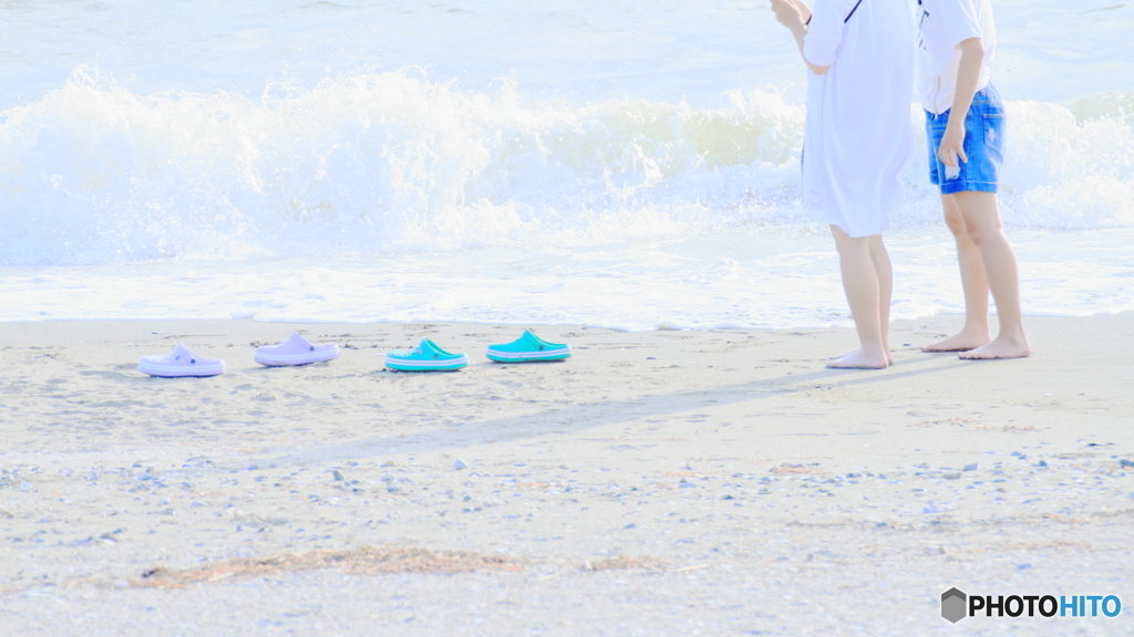 Sandy shoes