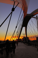 Sunset bridge