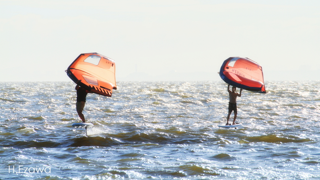 Air sail surfing