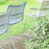 Chairs in the green