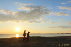 夕散歩