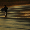 lonely surfer