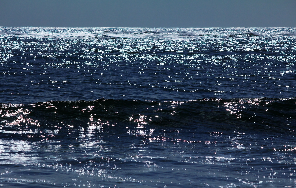 海の輝き