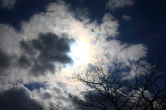 雲の向こうの太陽