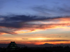 梅雨明けの夕暮れ