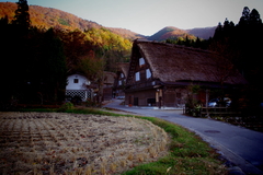 晩秋の白川郷