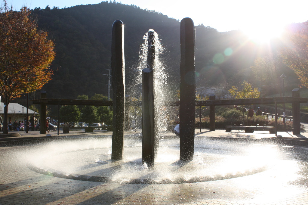 水辺の広場