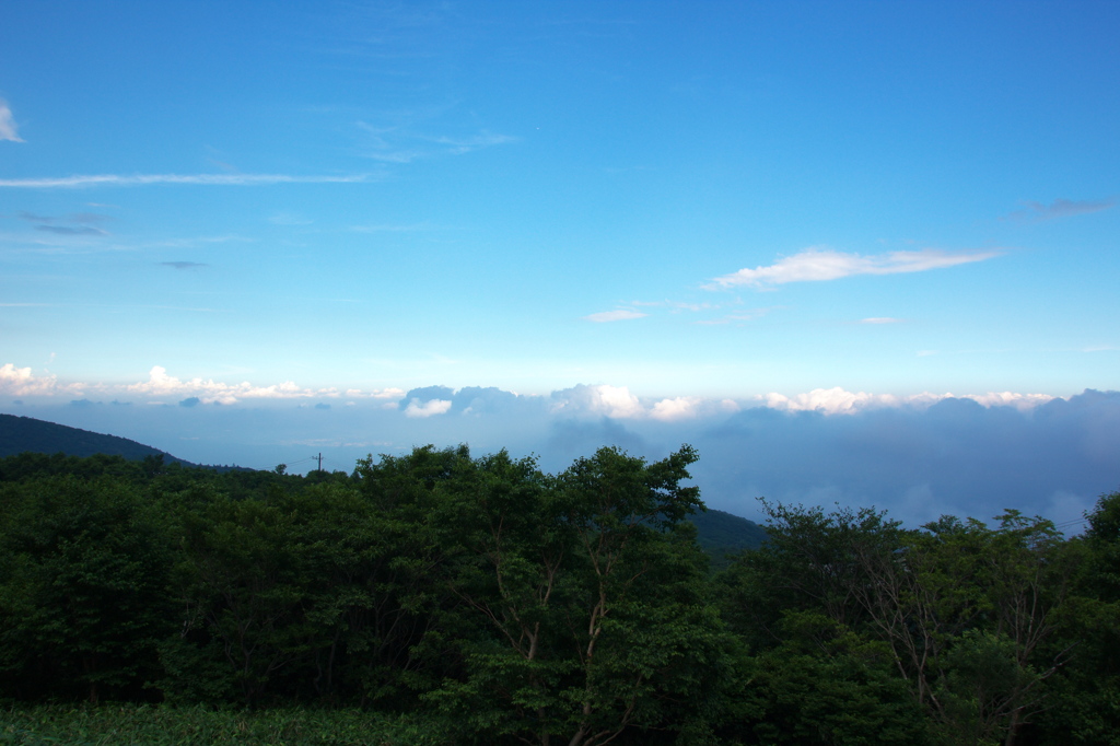 那須の青空