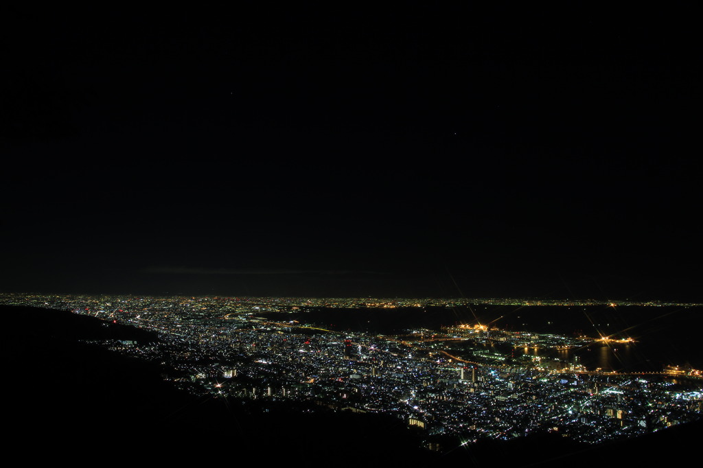 摩耶山からの夜景